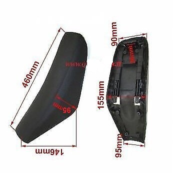 Sella nera crf 110 125cc - nera,