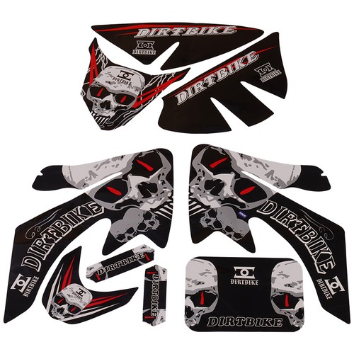 Kit adesivi deadhead dirt bike - dirt,